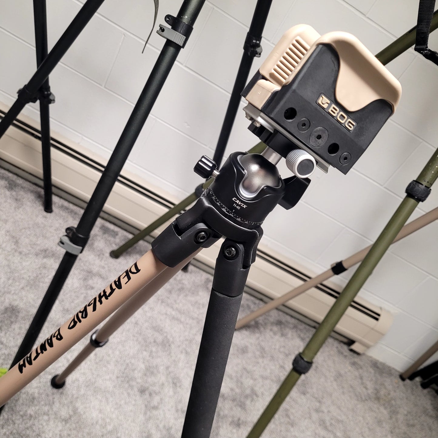 BOG DeathGrip BANTAM/GP Arca Ballhead Conversion Kit