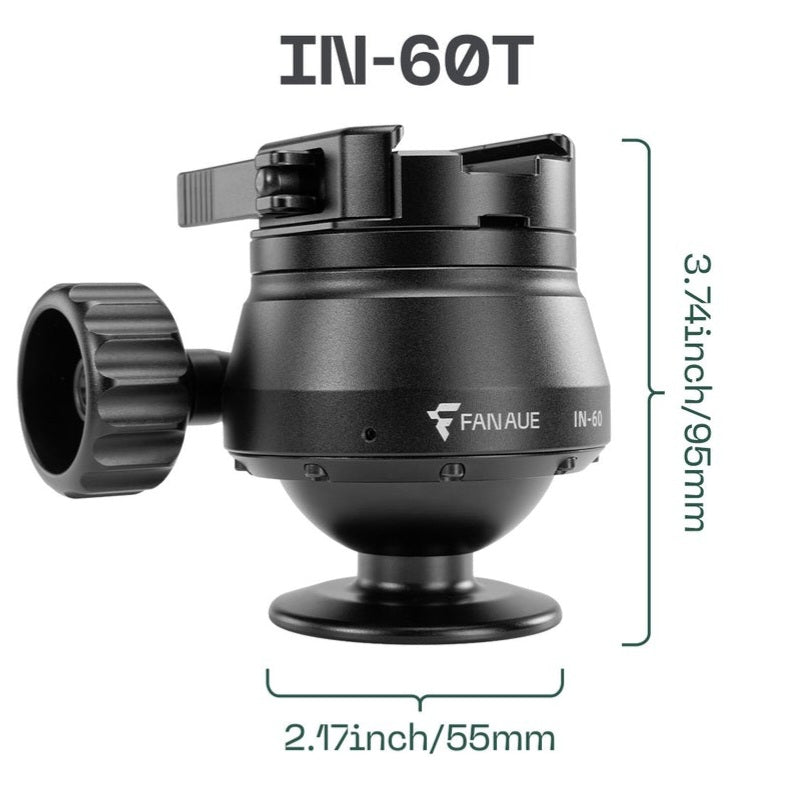 Fanaue IN-60T Tripod Inverted Ball Head